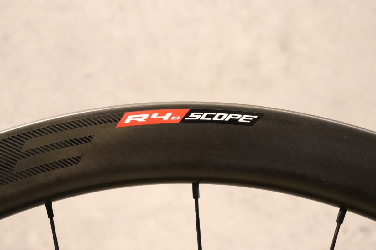 スコープ SCOPE R4D チューブレスレディ カーボン ホイールセット
