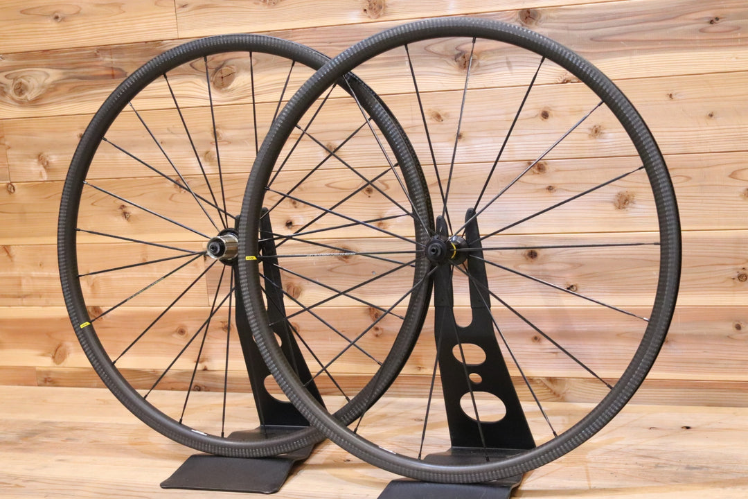 マヴィック MAVIC キシリウム KSYRIUM PRO CARBON SL UST シマノ 11S/12S 19C カーボン チューブレスレディ ホイールセット 【広島店】
