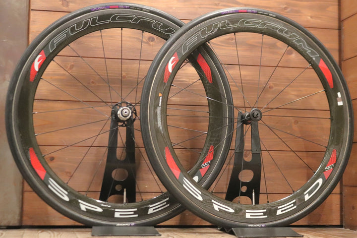 フルクラム FULCRUM スピード SPEED 55T カーボン チューブラー ホイールセット シマノ11S/12S 【東京南麻布店】
