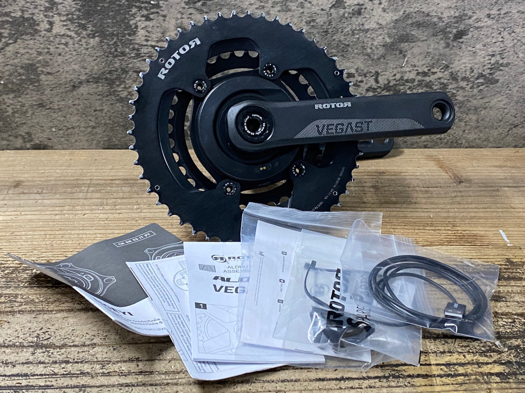 KA488 ROTOR VEGAST 165mm 50/34T SIGEYI パワーセンサー付き 動作確認済み