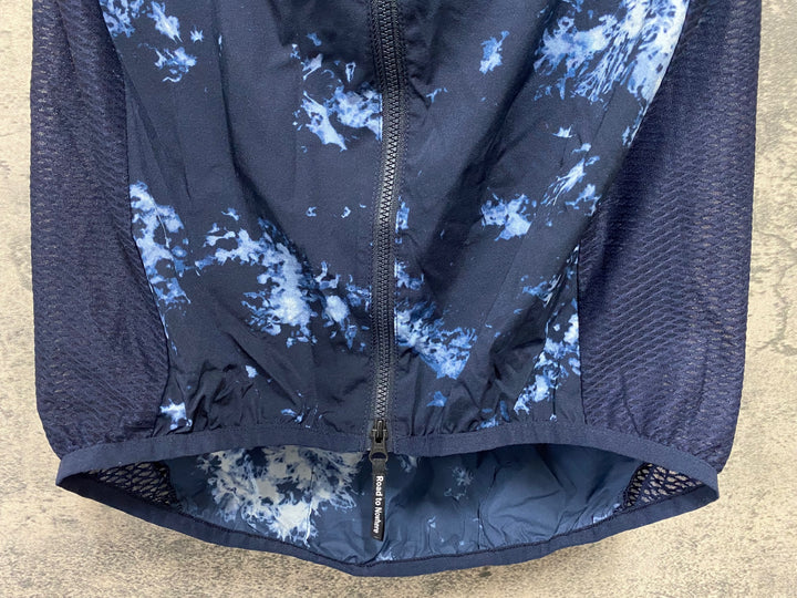 KA569 パスノーマルスタジオ PAS NORMAL STUDIOS STOW AWAY GILET ジレ サイクルベスト ネイビー 総柄 L