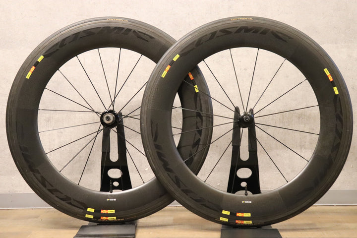 マヴィック MAVIC COSMIC CXR80 カーボン チューブラー シマノ 12/11S ホイールセット 【さいたま浦和店】
