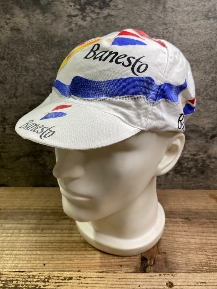 JJ281 ナリーニ Nalini Banesto サイクルキャップ 白