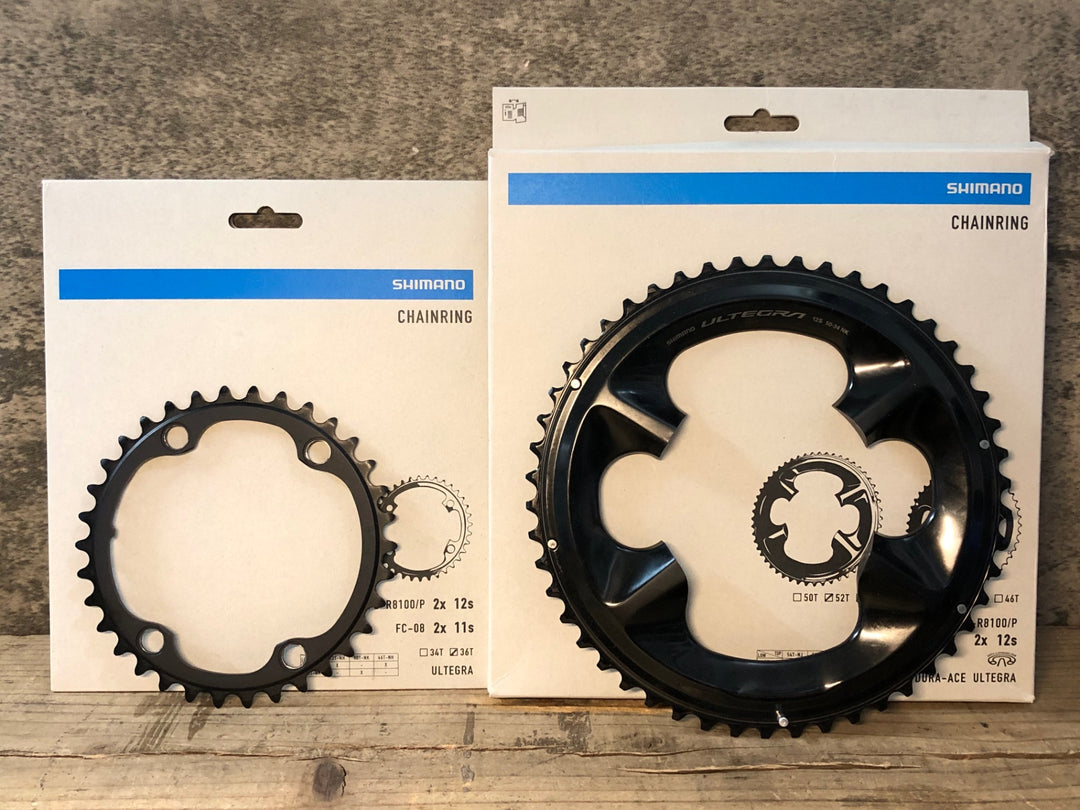 JT872 シマノ SHIMANO アルテグラ ULTEGRA FC-R8100 チェーンリング 50/34T ※錆