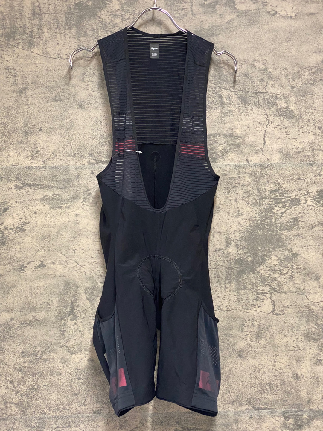 JM217 ラファ Rapha CARGO BIB SHORTS カーゴ ビブショーツ 黒 S ※アタリ