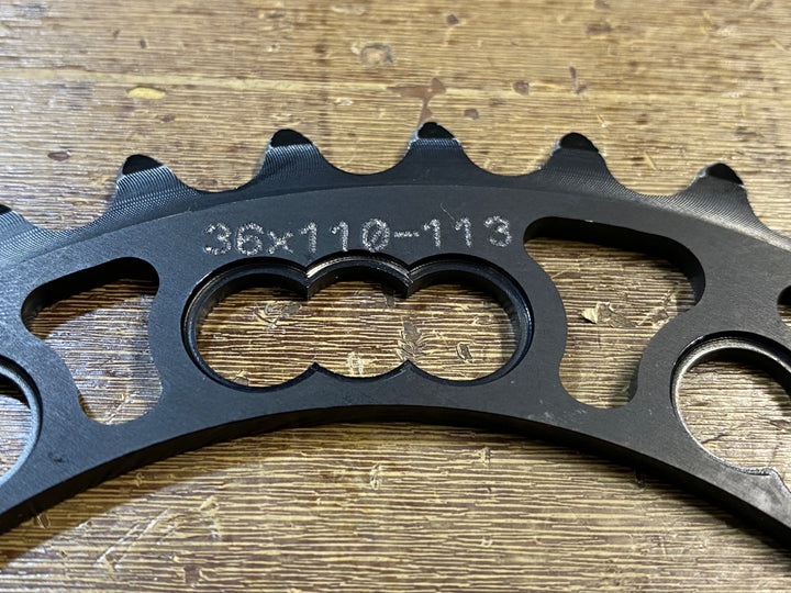 KP671 ローター ROTOR Q-RINGS 楕円 チェーンリングセット 50/36T 11S カンパ5armコンパクト用 36×110-113