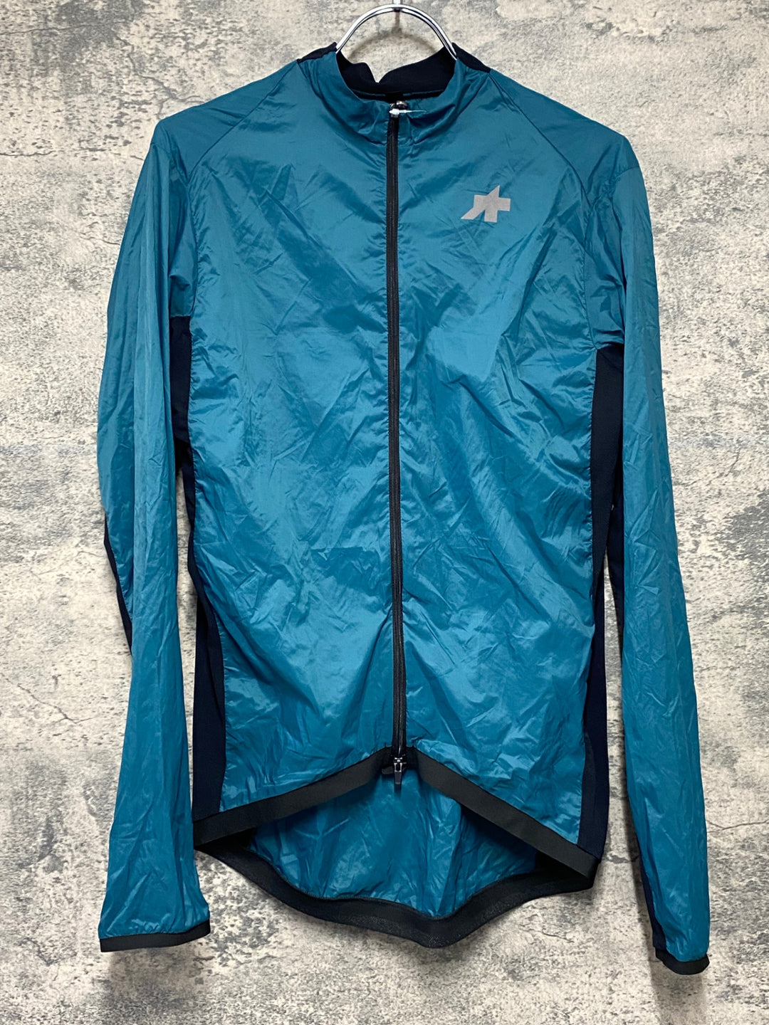 KH557 アソス ASSOS MILLE GT WIND JACKET S11 長袖 ウィンドブレーカー 緑 L