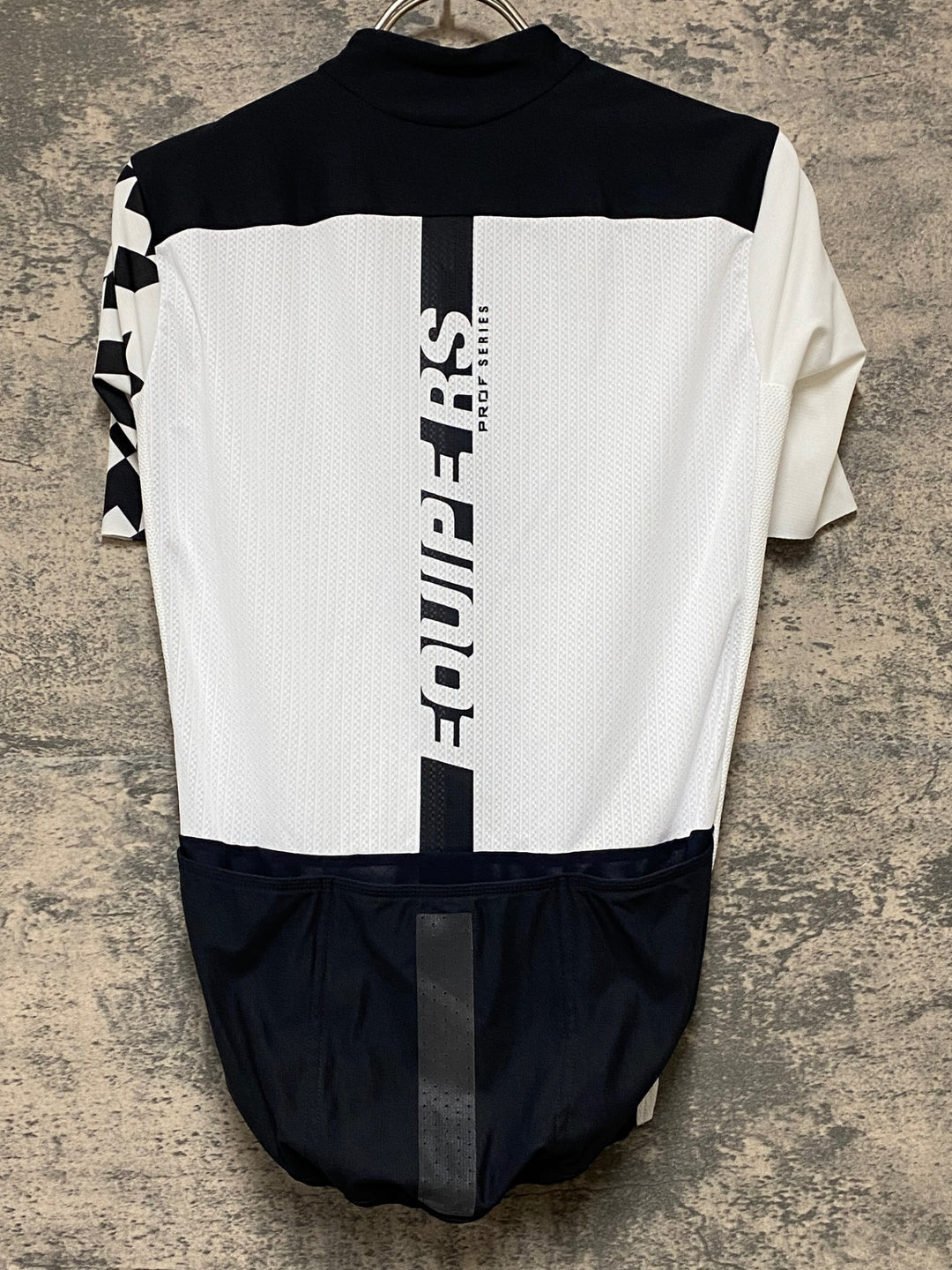 KG808 アソス ASSOS EQUIPE RS AERO SS JERSEY 半袖 サイクルジャージ 白 黒 S