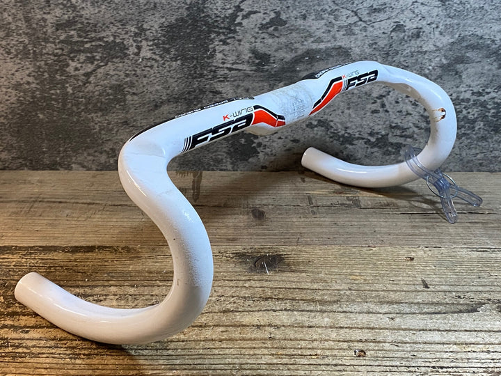 JP651 FSA K-WING カーボン ドロップハンドル Φ31.8 エンドC-C380mm ※クランプ痕大
