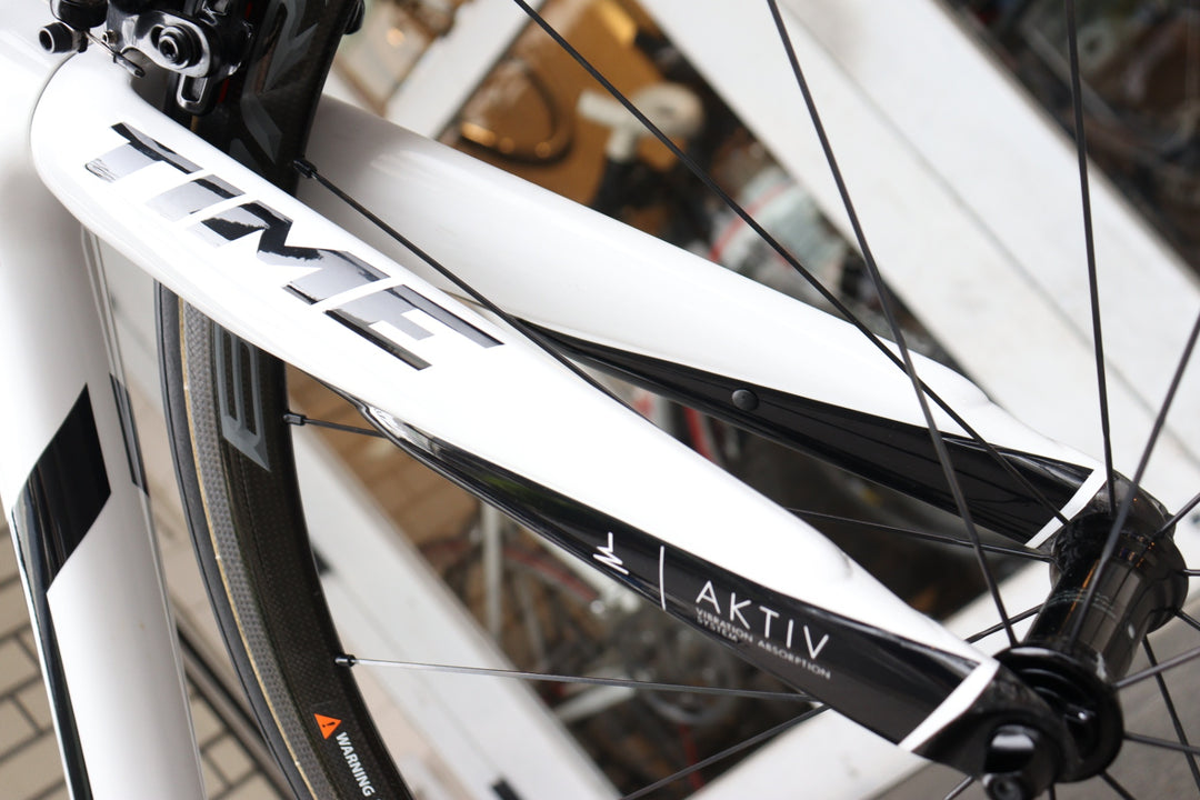 タイム TIME アルプデュエズ ALPE D’HUEZ 01 AKTIVフォーク 2019モデル Sサイズ カンパ スーパーレコード 12S カーボン ロードバイク 【横浜店】