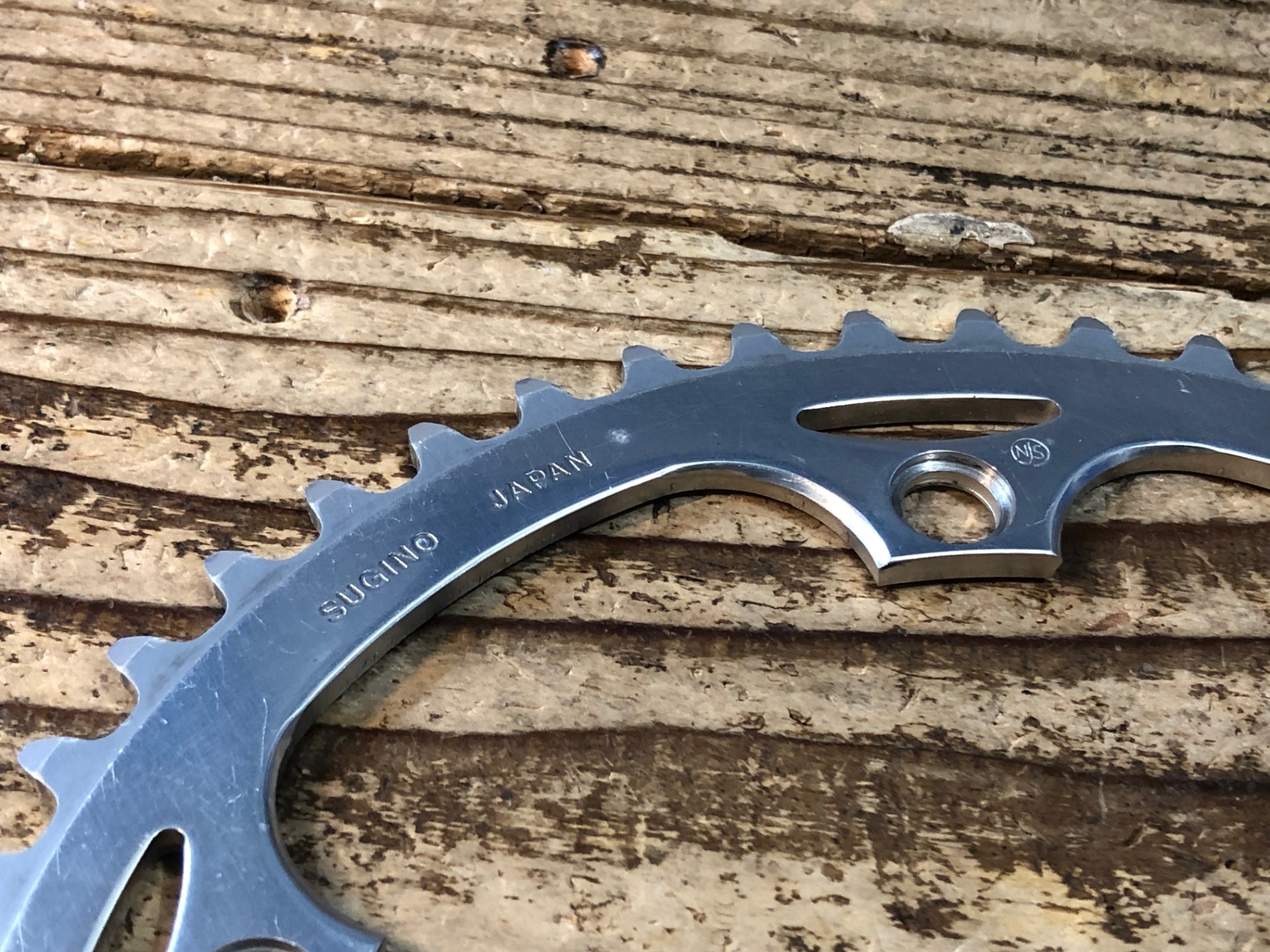 JY176 スギノ SUGINO AERO MIGHTY チェーンリング 厚歯 49T njs – BICI