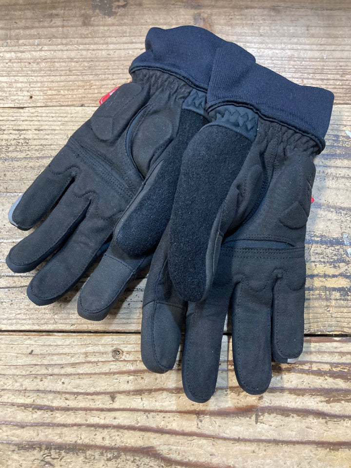 KG458 シマノ SHIMANO 長指 グローブ 黒 L 裏起毛 GORE WINDSTOPPER