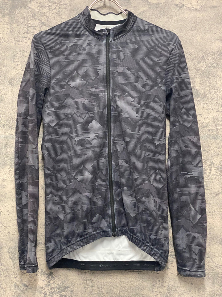 JX696 パールイズミ PEARL iZUMi 長袖 サイクルジャージ グレー L