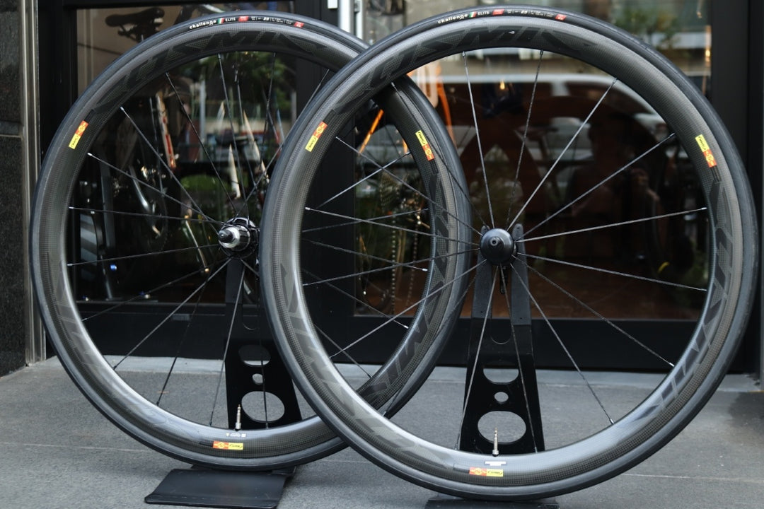 マヴィック MAVIC コスミック COSMIC CARBONE 40T カーボン チューブラー ホイールセット シマノ12/11S 【東京南麻布店】
