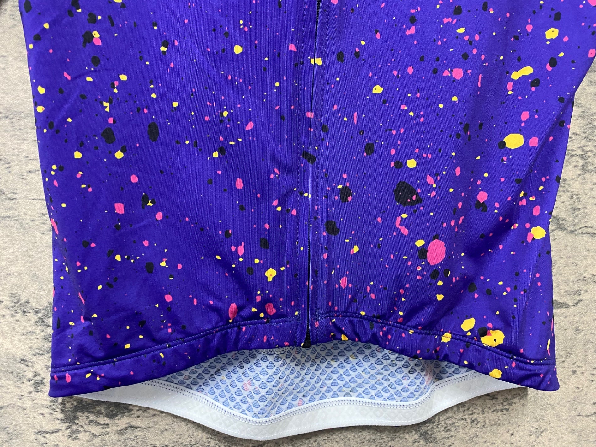 JO265 ソースサイクル SAUCE CYCLE 半袖 サイクルジャージ 紫 XS