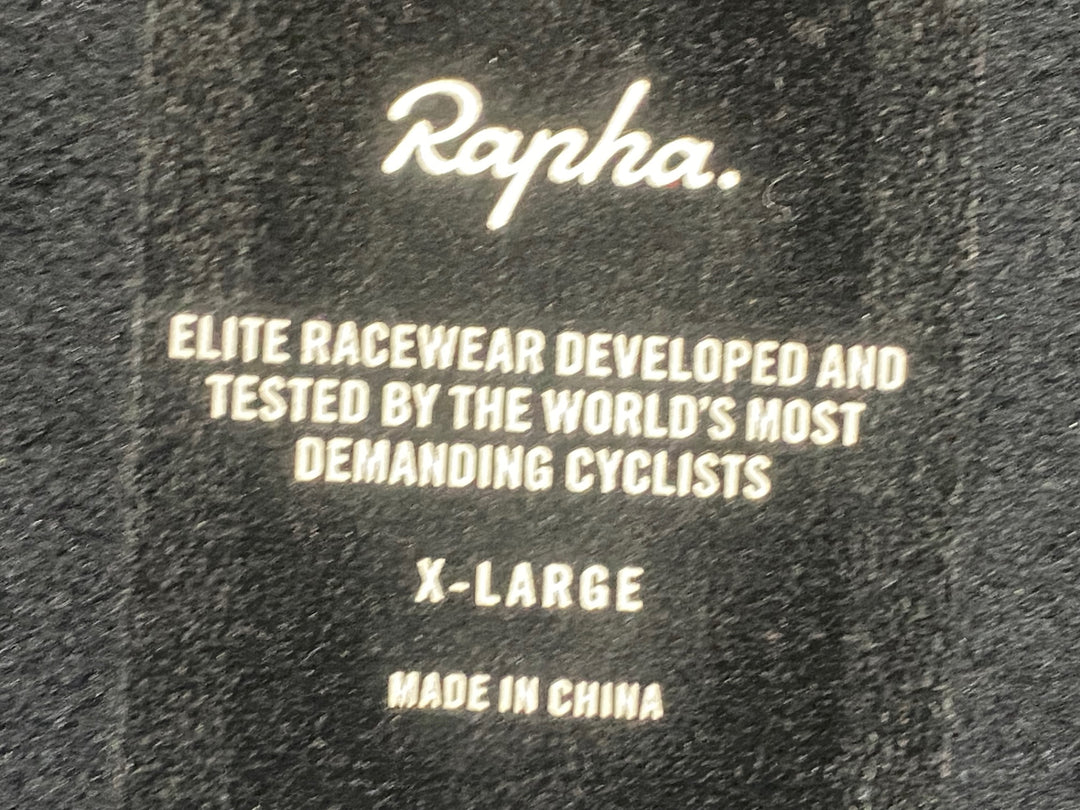 KO584 ラファ Rapha PRO TEAM WINTER JACKET 長袖 サイクルジャケット 黒 XL 裏起毛
