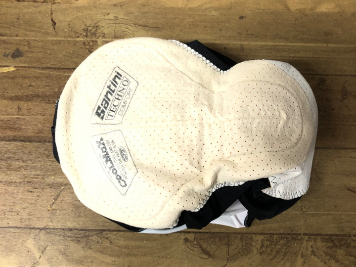 JV751 サンティーニ Santini ビブショーツ 黒 M パッドへたり