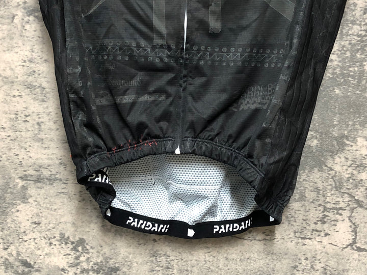 KD962 パンダーニ Pandani 半袖 サイクルジャージ 黒 M