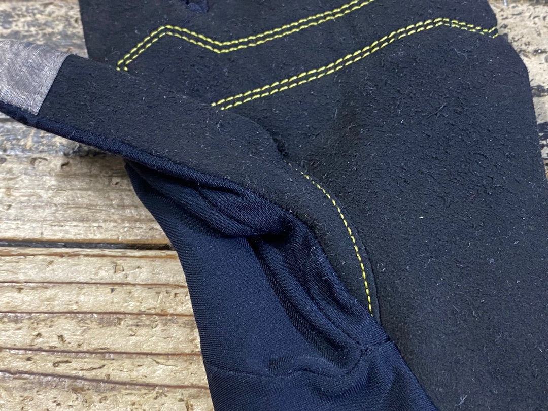 JQ026 アソス ASSOS SPRING FALL GLOVES 長指 グローブ 黒 ※サイズ不明
