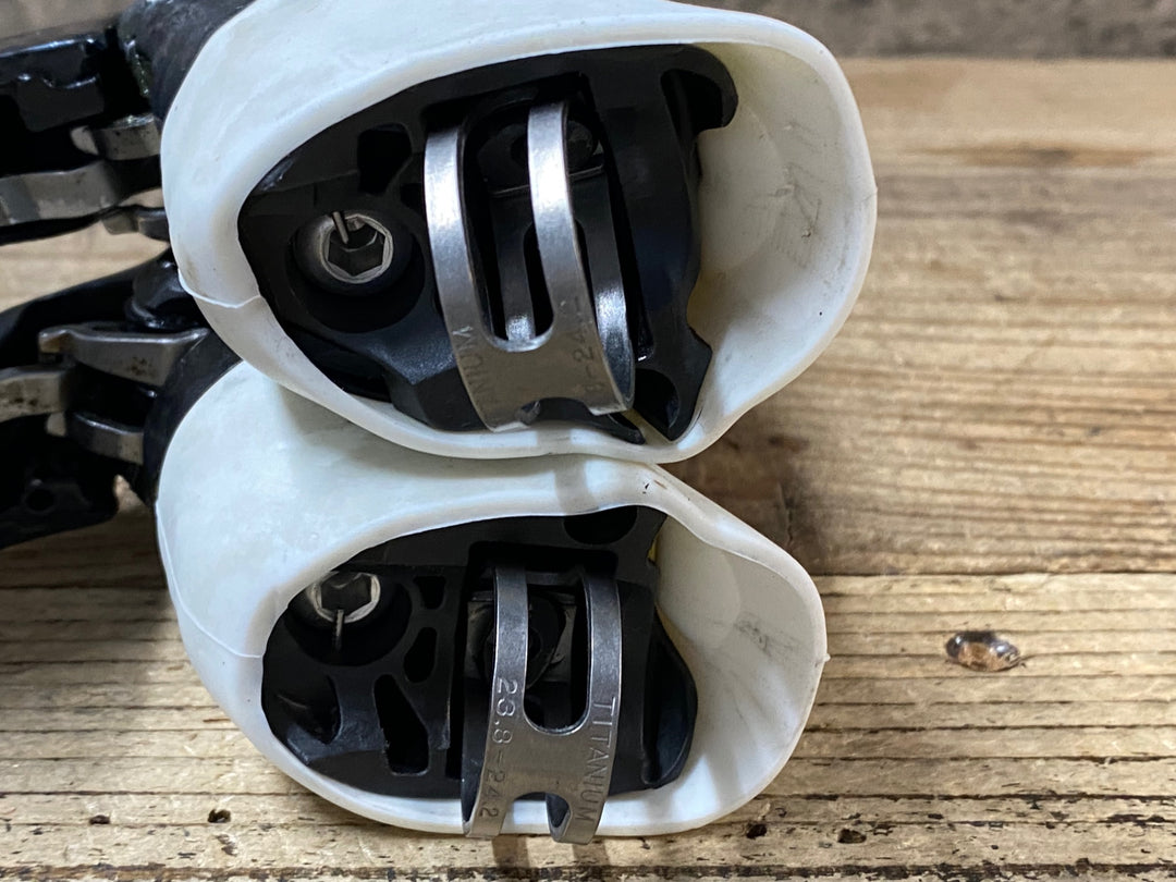 JO438 シマノ SHIMANO デュラエース DURA-ACE ST-9000 STIレバー 2x11S ※レバー位置不良のためジャンク