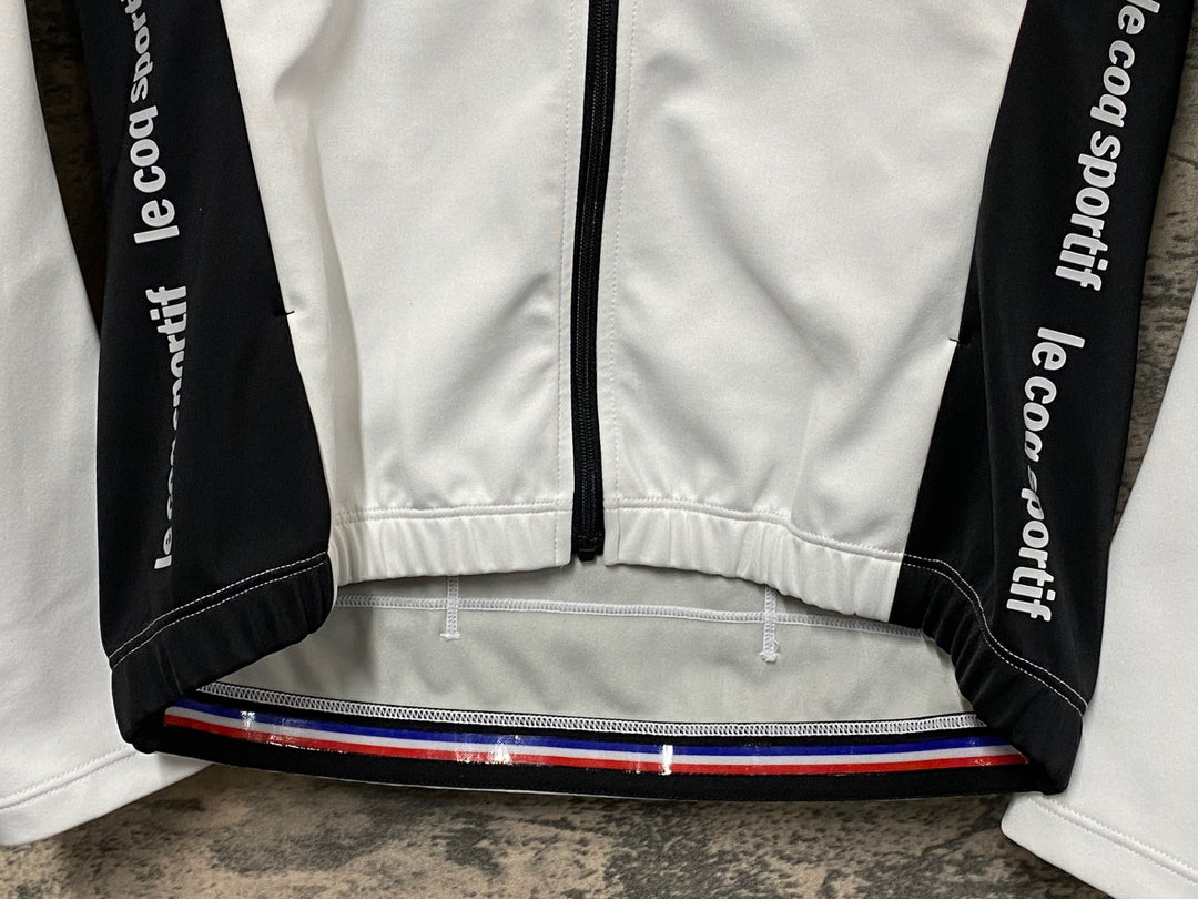 JT497 ルコックスポルティフ le coq sportif 長袖 サイクルジャケット 白 M
