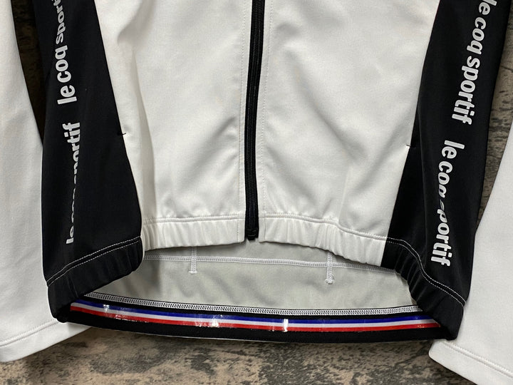 JT497 ルコックスポルティフ le coq sportif 長袖 サイクルジャケット 白 M