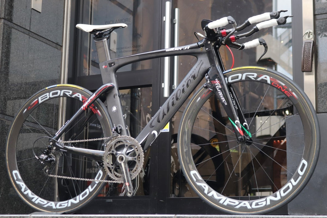 ウィリエール WILIER ツインフォイル TWINFOIL 2012モデル Mサイズ カンパ レコードMIX 11S カーボン タイムトライアル TTバイク 【東京南麻布店】