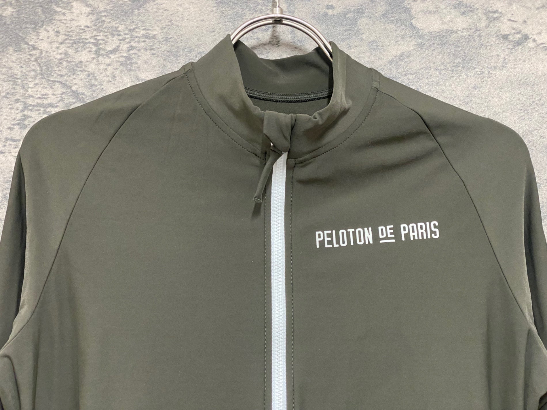 JN477 プロトンドパリ PELOTON DE PARIS 長袖 サイクルジャージ カーキ