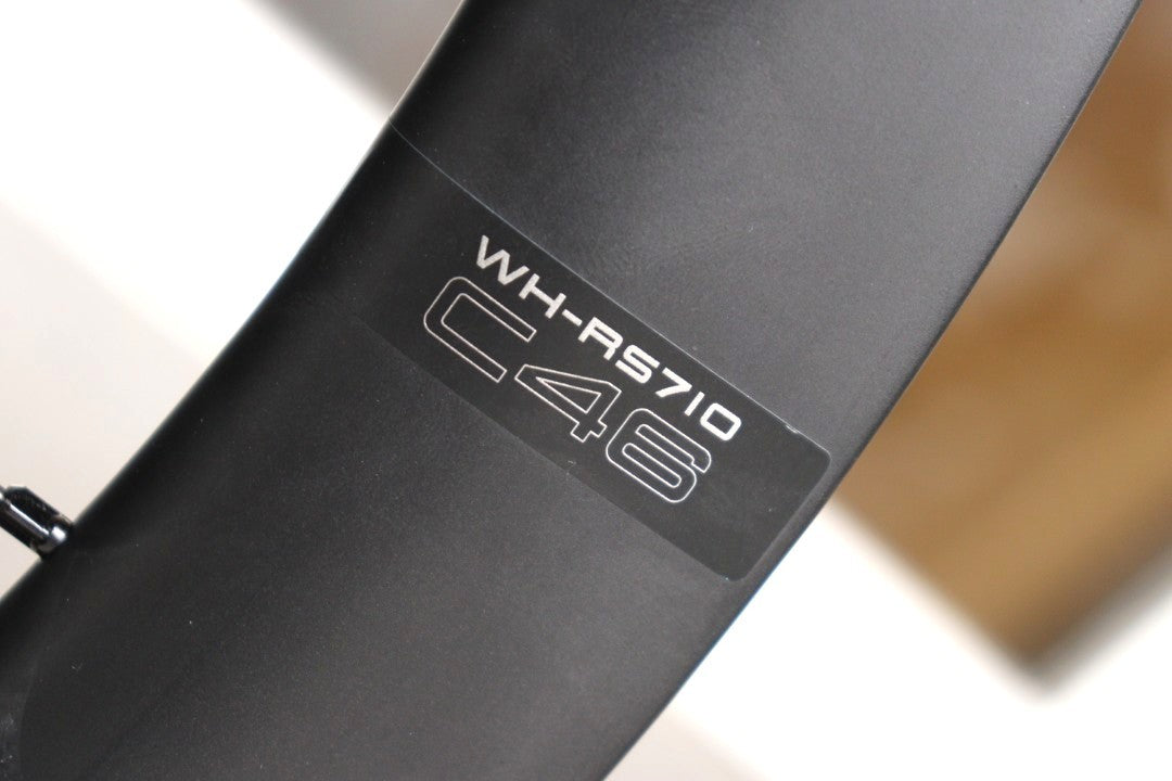 シマノ SHIMANO WH-RS710-C46-TL カーボン チューブレスレディ ホイールセット シマノ 11/12S 21C 【横浜店】