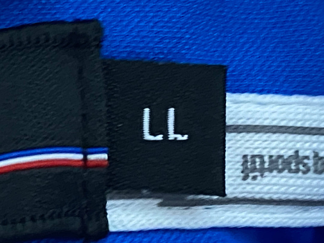 JO222 ルコックスポルティフ le coq sportif 半袖 ポロシャツ 青 LL