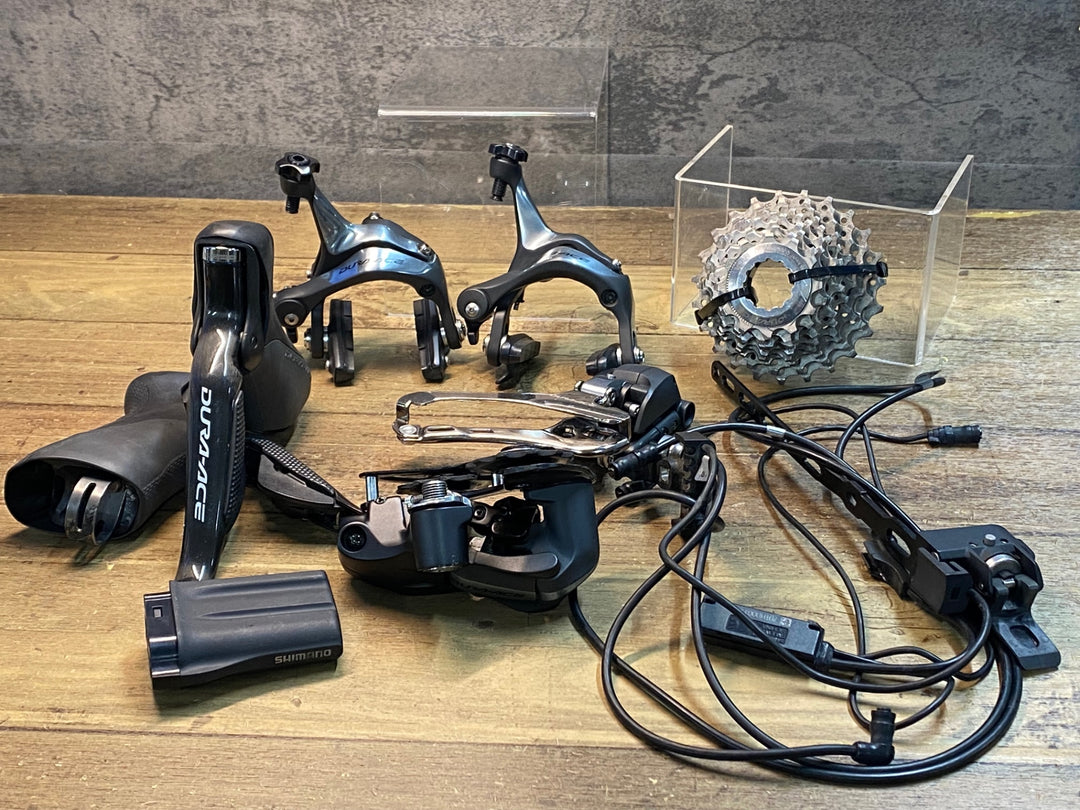 JB788 シマノ SHIMANO デュラエース DURA-ACE 7970 DI2 コンポセット 2×10S 12-23T 枕頭ボルト欠品