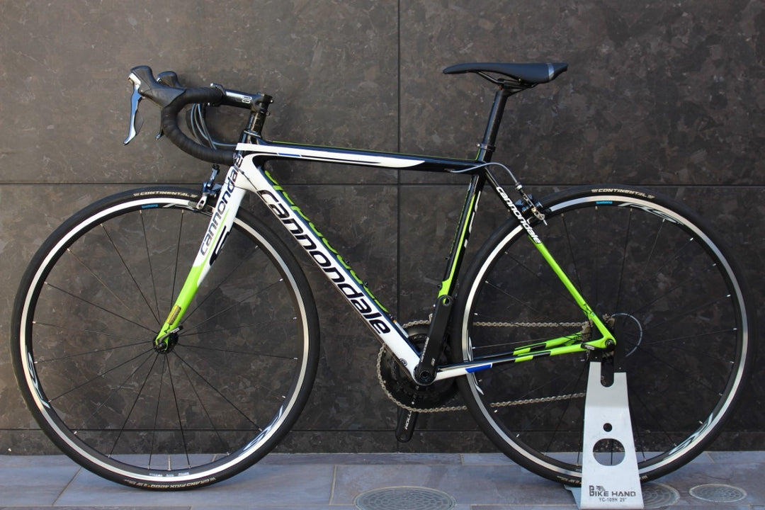 キャノンデール CANNONDALE スーパーシックス エボ SUPERSIX EVO HI-MOD 2014 50サイズ シマノ デュラエース 9000 Mix 11S カーボン ロードバイク 【福岡店】