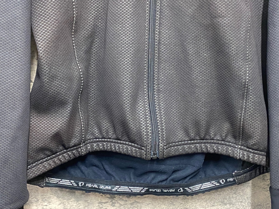 JZ203 パールイズミ PEARL iZUMi 長袖 サイクルジャケット 黒 XL 裏起毛 WINDBREAK