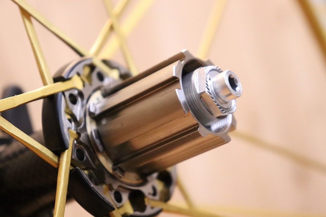 カンパニョーロ CAMPAGNOLO シャマル ウルトラ SHAMAL ULTRA GOLD アルミ クリンチャー ホイールセット カンパ11/12S ナローリム 15C 【芦屋店】