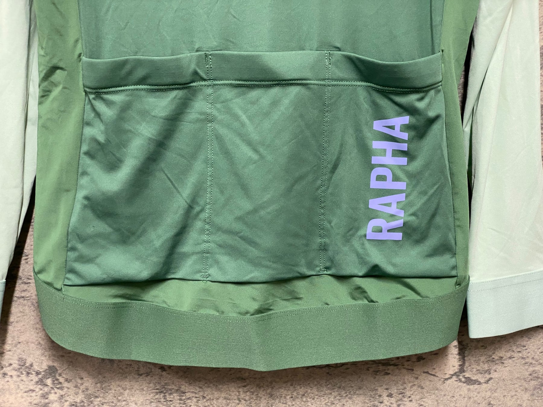 Rapha サイクルジャージ M 迷彩 KC759 ラファ Rapha LONG SLEEVE JERSEY 長袖 サイクルジャージ 緑 M