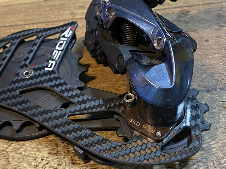 JO388 シマノ SHIMANO ULTEGRA アルテグラDi2 RD-R8050 リアディレイラー RIDEA ビッグプーリー 動作確認済