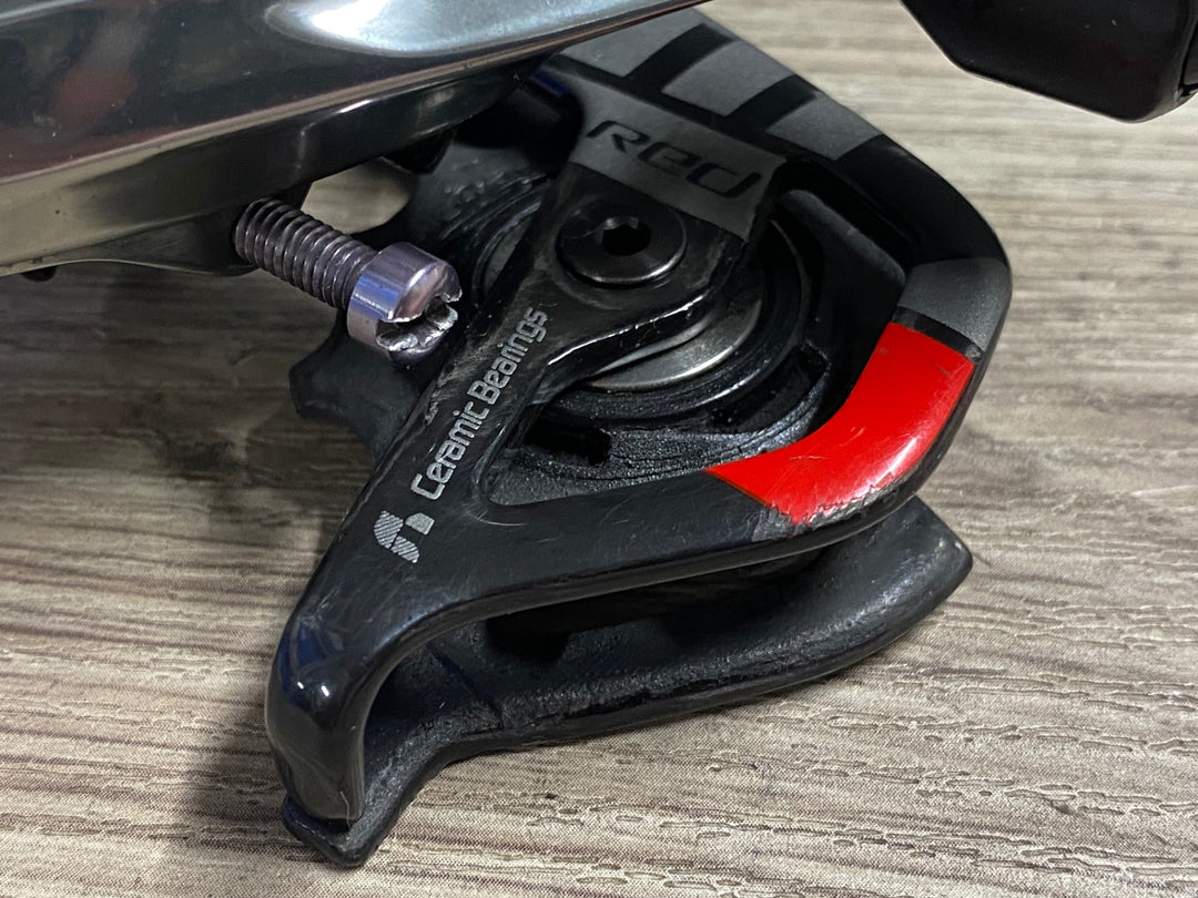 JY043 スラム SRAM レッド RED リアディレイラー 10S