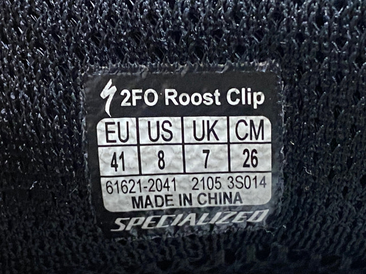 JS161 スペシャライズド SPECIALIZED 2FO ROOST CLIP ビンディングシューズ 2穴 黒 EU41