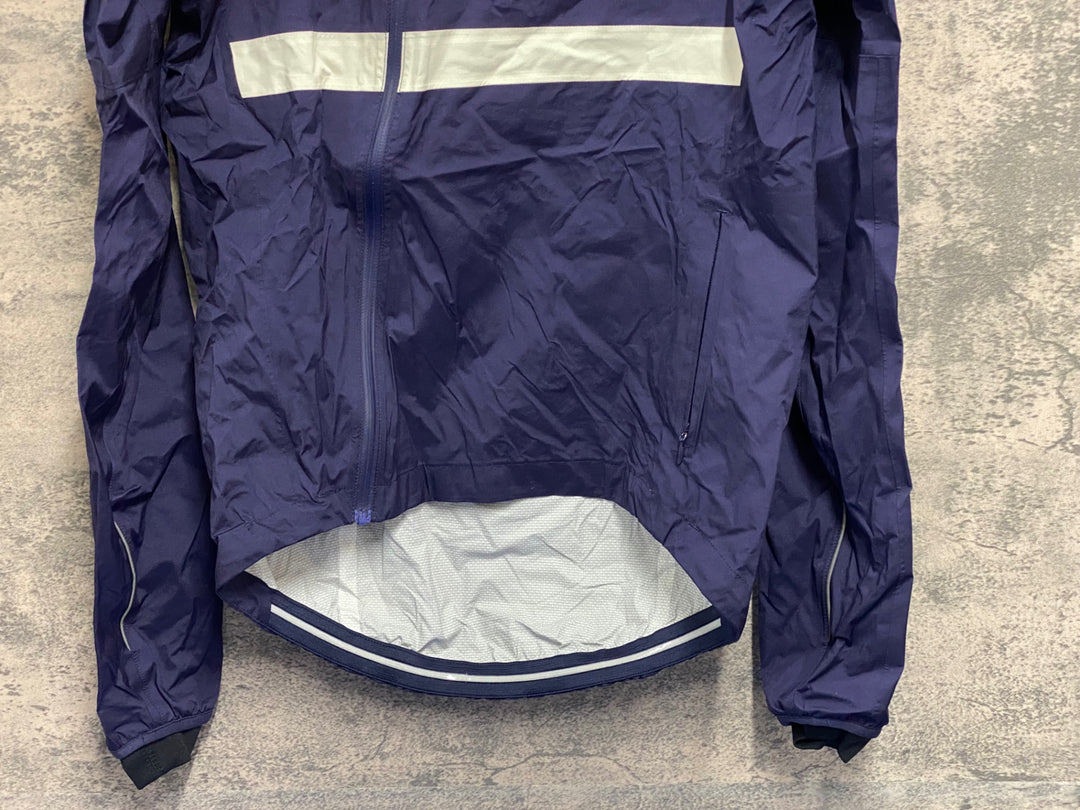 JV241 ラファ Rapha RAIN JACKET 長袖 レインジャケット 濃紺 S