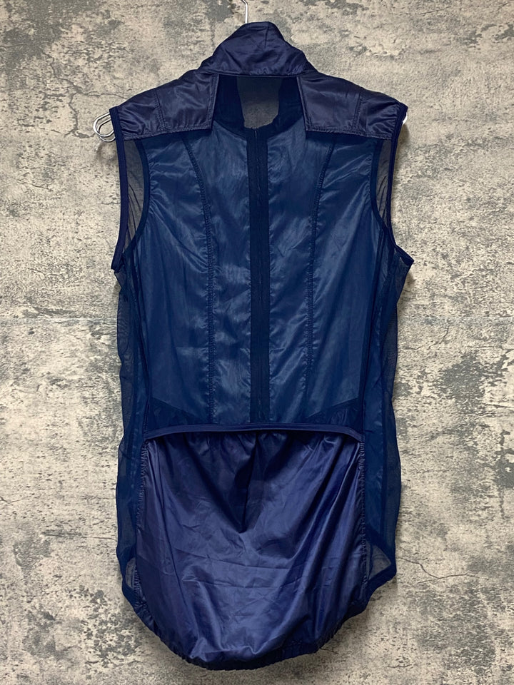 KS240 カフェドシクリステ cafe du cycliste Petra Gilet サイクルベスト ジレ 紺 S