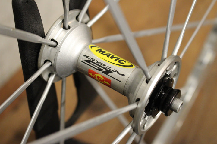 マヴィック MAVIC キシリウム KSYRIUM SL SSC アルミ クリンチャー ホイールセット シマノ11/12S ナローリム 13C【福岡店】