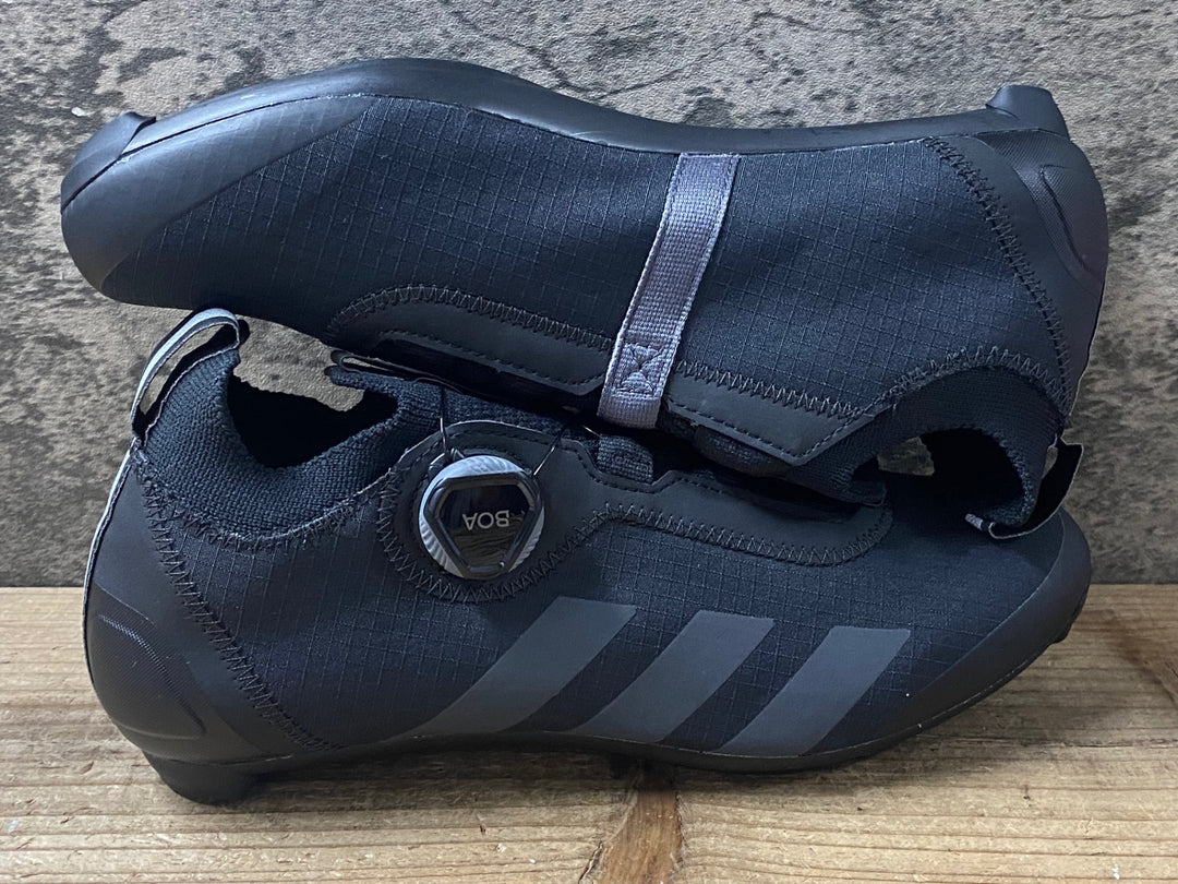 KH842 アディダス adidas THE PARLEY ROAD SHOE BOA ビンディングシューズ 3穴 黒 EU40 2/3