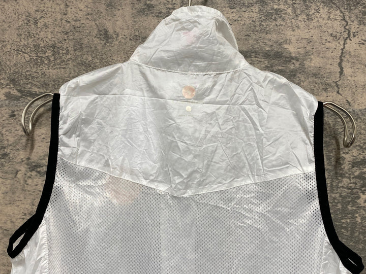 KM218 カステリ CASTELLI サイクルベスト ジレ 白 S