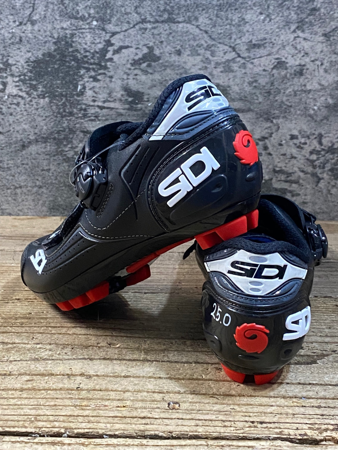 KG407 シディ SIDI TRACE MTB ビンディングシューズ 2穴 ブラック EU40 ※ペン字あり