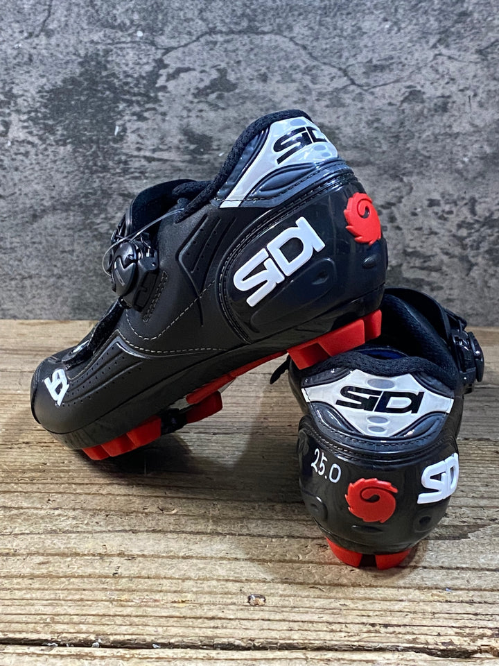 KG407 シディ SIDI TRACE MTB ビンディングシューズ 2穴 ブラック EU40 ※ペン字あり