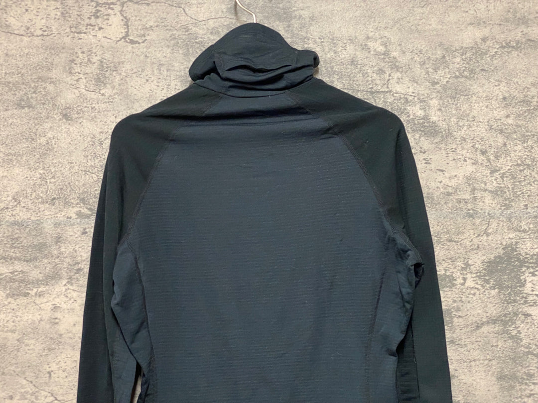 KC761 ラファ Rapha PRO TEAM THERMAL BASE LAYER LONG SLEEVE 長袖 ベースレイヤー 黒 黒 M