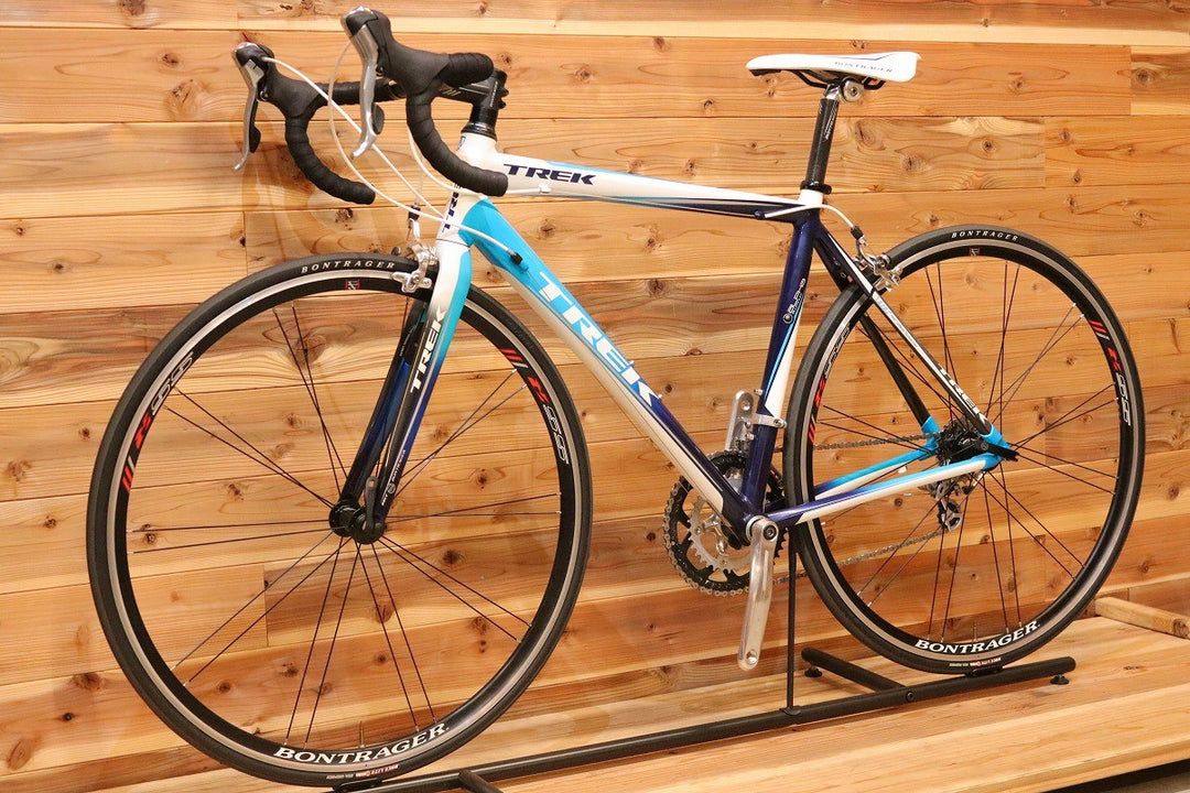 おまけ付き！ トレック TREK 2.1 2009モデル 52サイズ シマノ ティアグラ 4500 MIX 9S アルミ カーボンバック ロードバイク 【広島店】