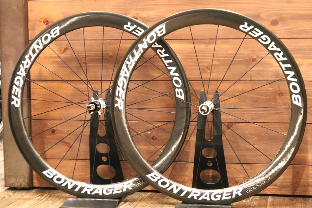 ボントレガー BONTRAGER アイオロス AEOLUS 5 D3 カーボン クリンチャー ホイールセット シマノ11S/12S 【東京南麻布店】