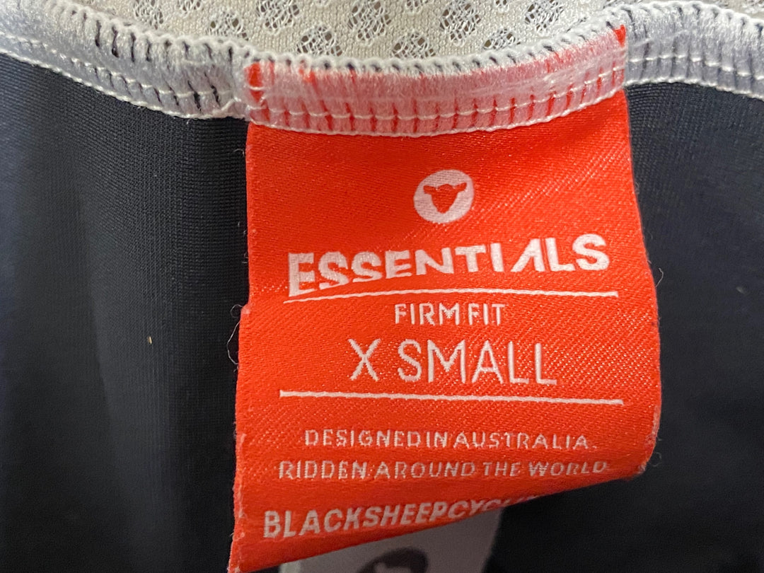 JY818 ブラックシープ BLACK SHEEP ESSENTIALS ビブショーツ 黒 XS ※裾ゴム切れ