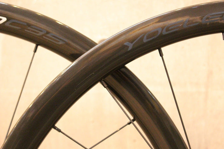 ヨーレオ YOELEO SAT DB PRO NxT SL2 カーボン チューブレス ホイールセット シマノ 11/12S ワイドリム 23C【名古屋店】